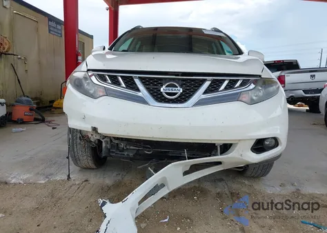2014 Nissan Murano Sl из США, поврежденный, VIN JN8AZ1MU2EW419764